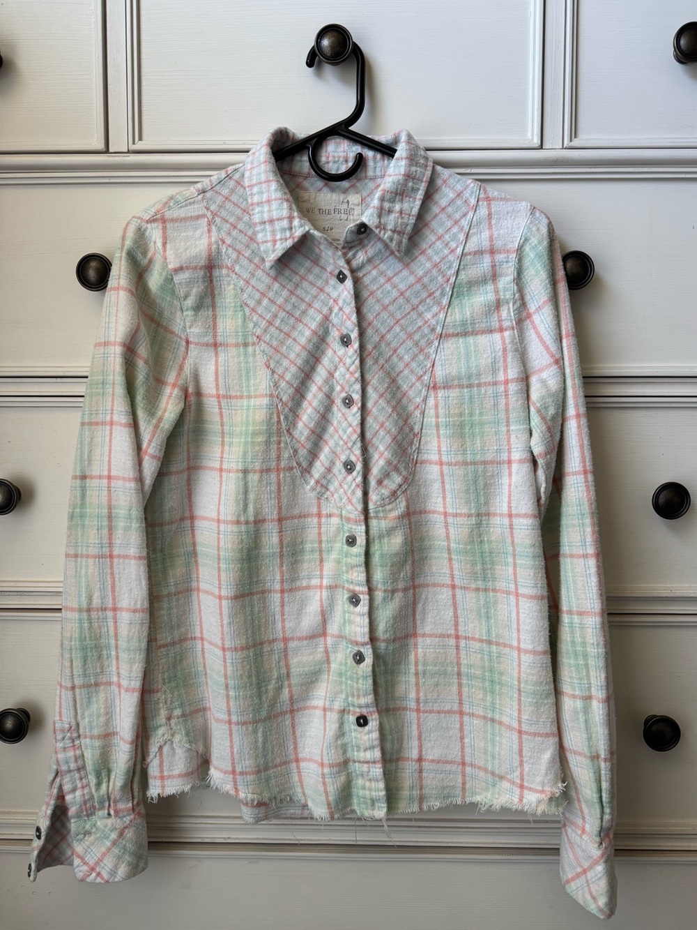 Free People We The Free Mixed Plaid